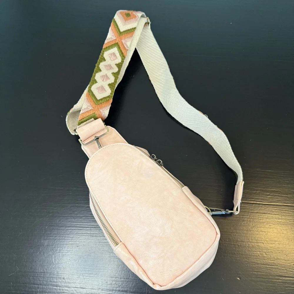 Stylish‎ Pink Crossbody Bag